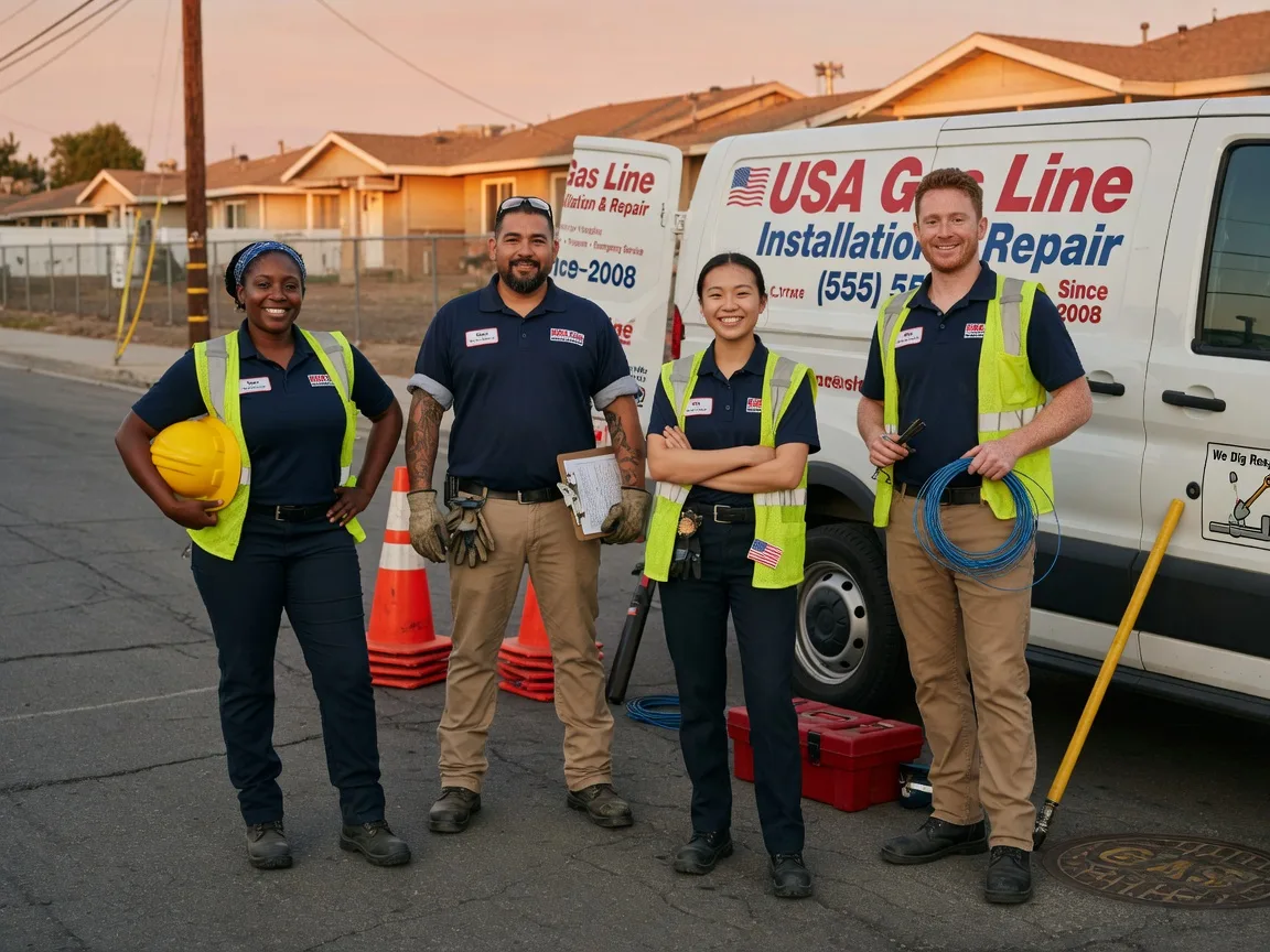 Gas Line Installation company in Kelly, LA